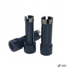 Male thread core drill