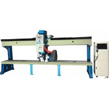 Imitated edge grinding and punching machine