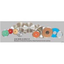 Blades of Stone Ceramic tiles Cement brick series