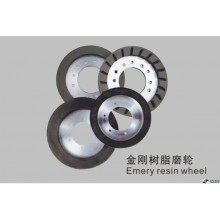 Emery resin wheel