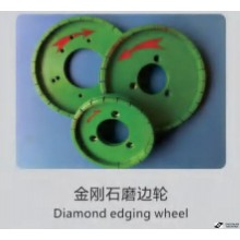 Diamond edging wheel
