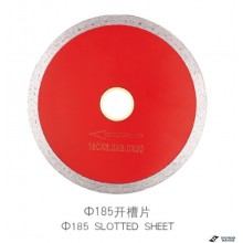 &Phi;185 SLOTTED SHEET