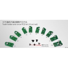 Tooth holder and circle PCD bit (10pc/set)