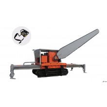 Horizontal-rail Chain Saw with Crawler LD-CS4000-P 