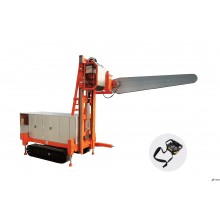 Diesel Powered Vertical-rail Chain Saw with Crawler LGC-LD-CS8000/3600