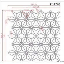 KZ-1740 Mosaic Mold