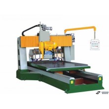 PORTAL TYPE PLC PROFILING MACHINE WITH FOUR BLADES