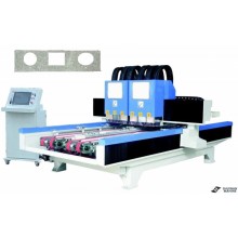 SIX HEADS DOUBLE WORKTABLE AUTOMATIC SINK HOLE OPEN MACHINE