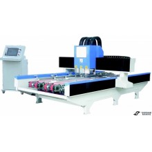 THREE HEADS DOUBLE WORKTABLE AUTOMATIC HOLE OPEN MACHINE