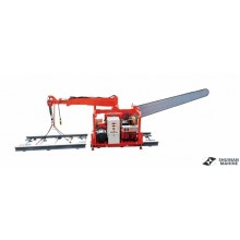 Rail Type Chain Saw with Hoist Jib